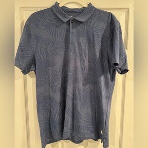 Marine Layer Air Printed Polo, Size Medium